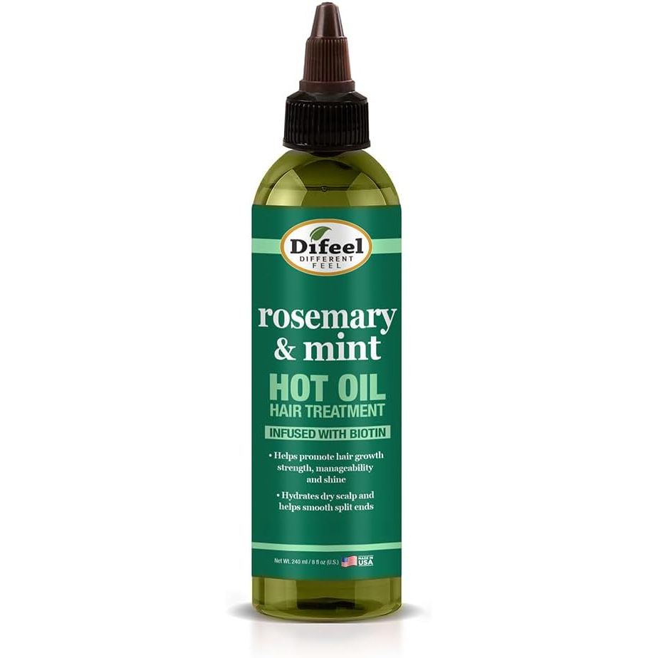 Difeel Rosemary Mint Hot Oil Hair Treatment 8 oz - gtwtoporld.com