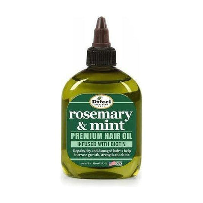 Difeel Rosemary &amp; Mint Premium Hair Oil With Biotin 75ml / 210ml - gtwtoporld.com
