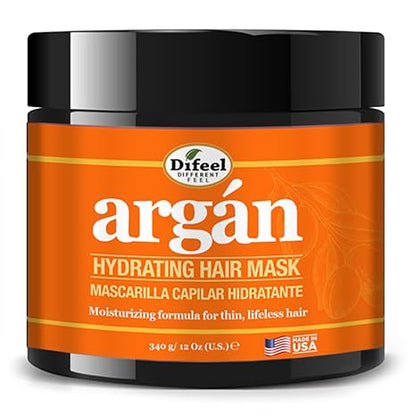 Difeel SP Argan Hydrating Hair Mask 12 oz - gtwtoporld.com