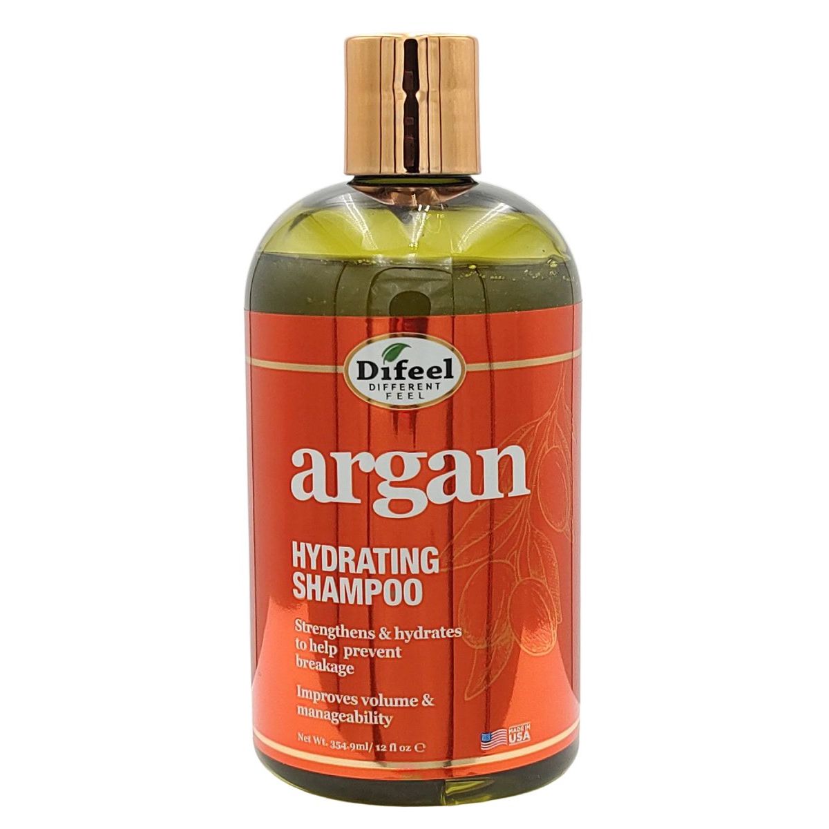 Difeel SP Argan Hydrating Shampoo 12 oz - gtwtoporld.com