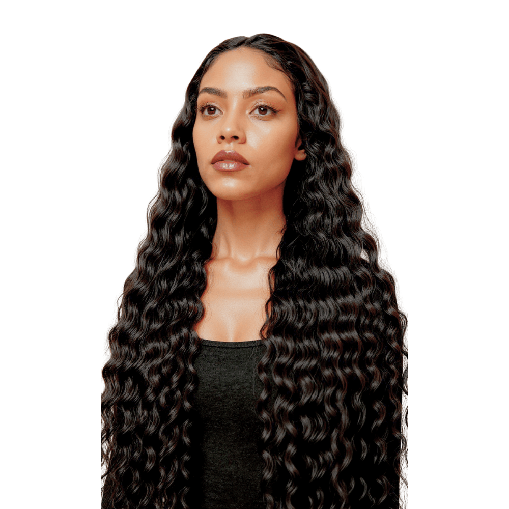 Dream Hair 13*4 Water Wave Wig 26" (natural color) - gtwtoporld.com