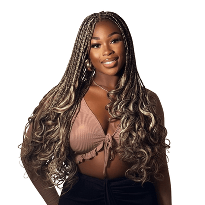 Dream Hair 3X French Curl Braid 22" &amp; 28" Kunsthaar