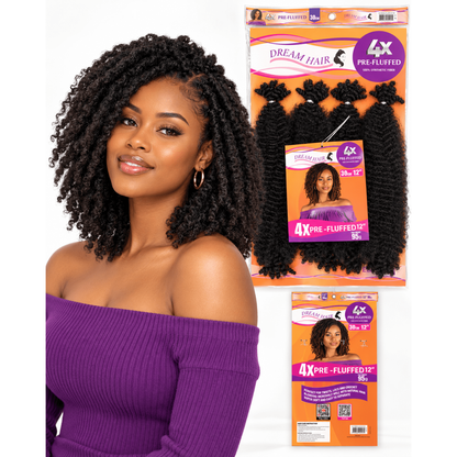 Dream Hair 4X PRE-FLUFFED 12" - gtwtoporld.com