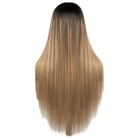 Dream Hair 6 CH Brazilian Virgin Lace Front Wig 18" N289 Straight - gtwtoporld.com