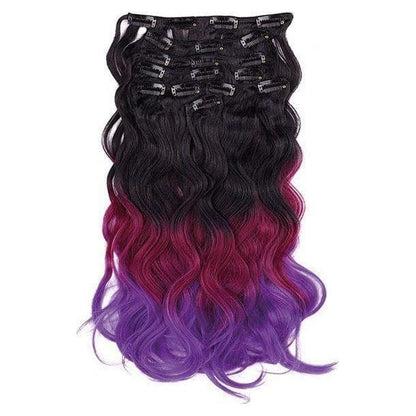 Dream Hair 8 Clip - In Ombre Extensions Kunsthaar - gtwtoporld.com