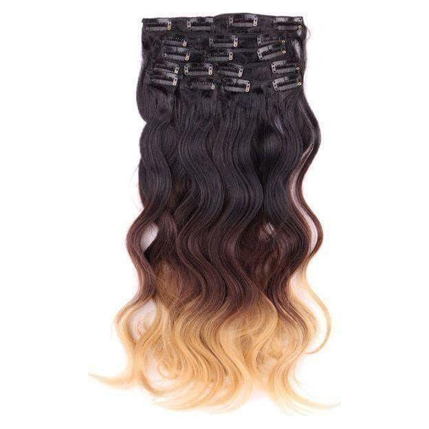 Dream Hair 8 Clip - In Ombre Extensions Kunsthaar - gtwtoporld.com