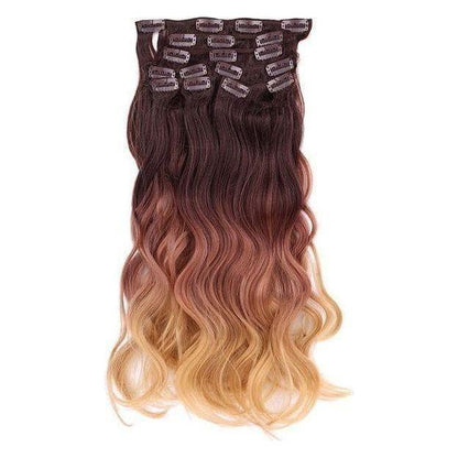 Dream Hair 8 Clip - In Ombre Extensions Kunsthaar - gtwtoporld.com