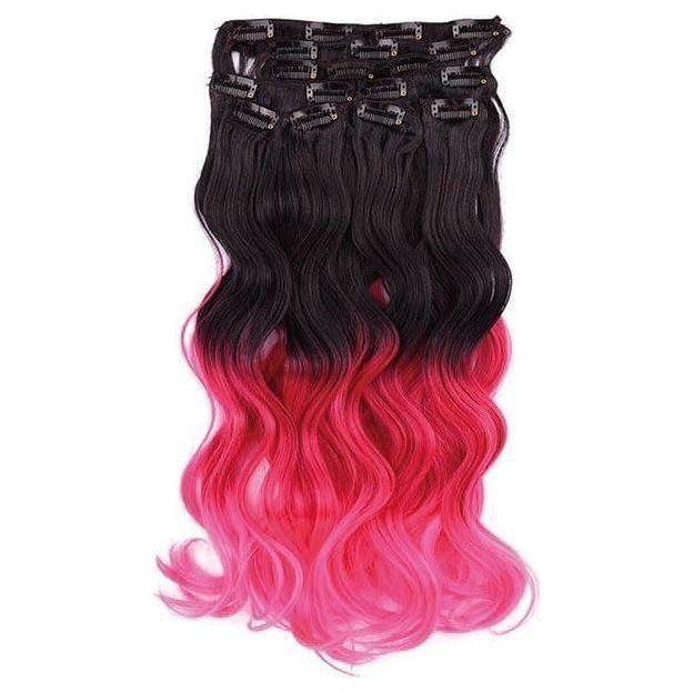 Dream Hair 8 Clip - In Ombre Extensions Kunsthaar - gtwtoporld.com