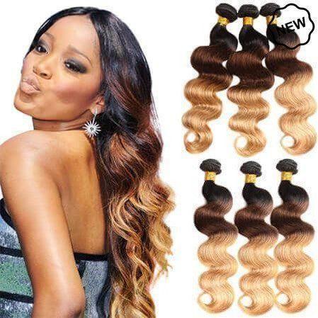 Dream Hair Africo Body Wave Weaving Human &amp; Premium Synthetic Hair 6 pcs. - gtwtoporld.com