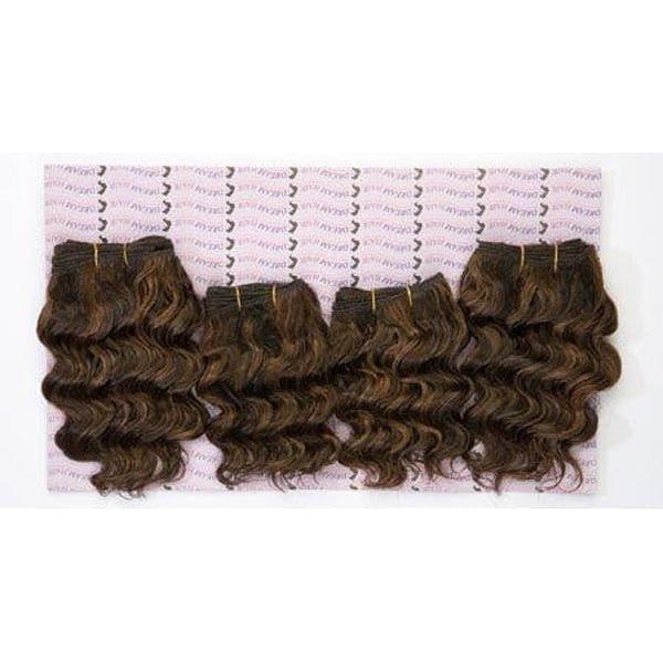 Dream Hair Afro Deep Wave 5"/12cm, 8"/20cm (4pcs) Human Hair Color:1 - gtwtoporld.com