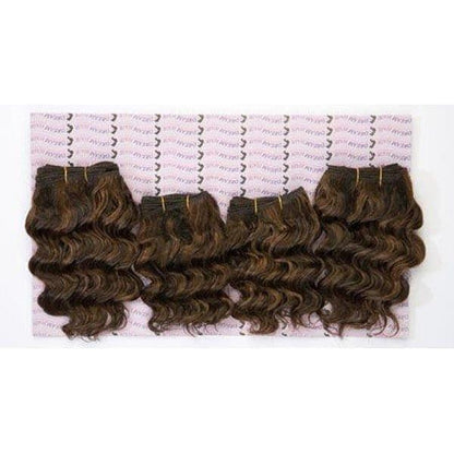 Dream Hair Afro Deep Wave 5"/12cm, 8"/20cm (4pcs) Human Hair Color:1 - gtwtoporld.com