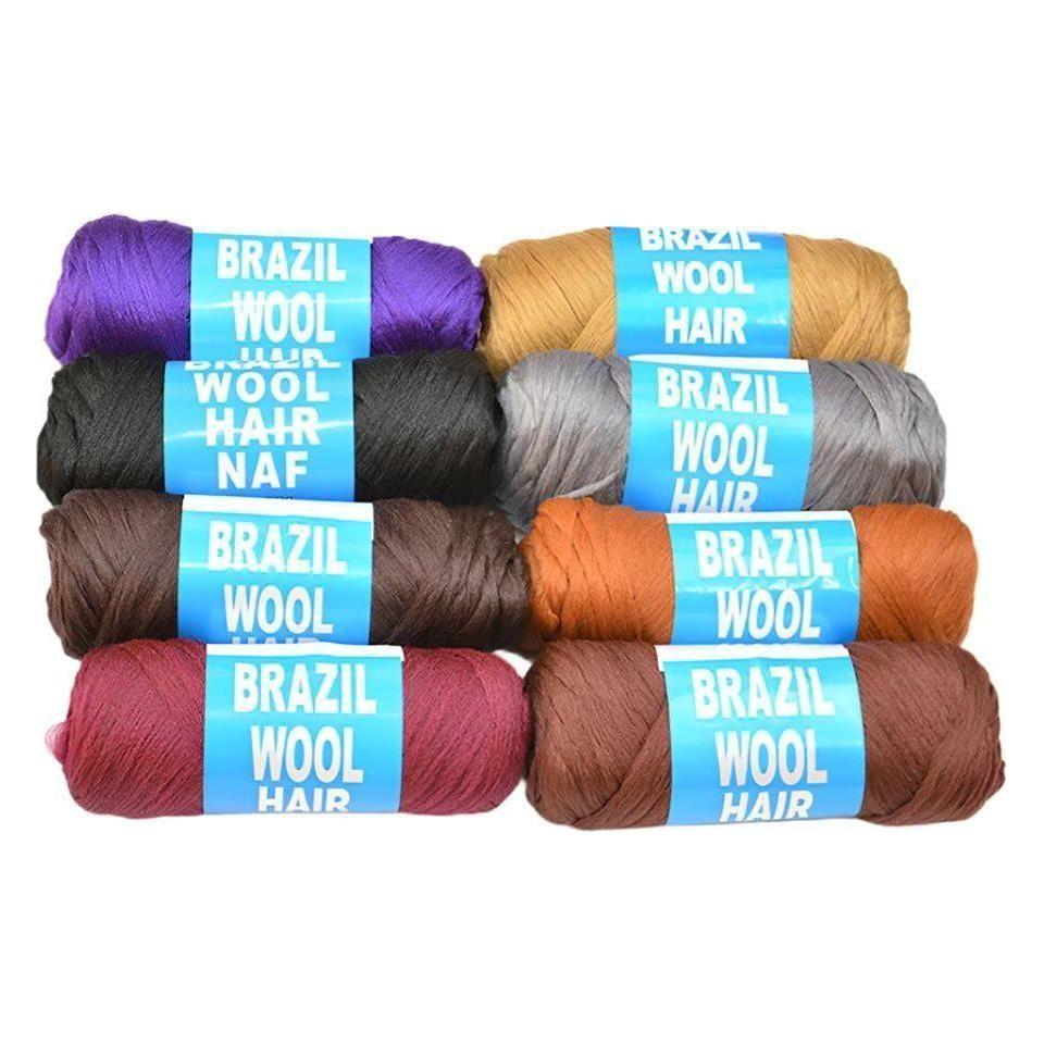 Dream Hair Brazil Wool Hair 100% Acrylic Hand &amp; Machine Knit - gtwtoporld.com