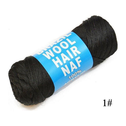 Dream Hair Brazil Wool Hair 100% Acrylic Hand &amp; Machine Knit - gtwtoporld.com