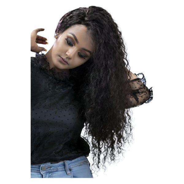 Dream Hair Brazilian Virgin Full Lace Wigs Deep Wave Handmade Human Hair Color: Natural - gtwtoporld.com