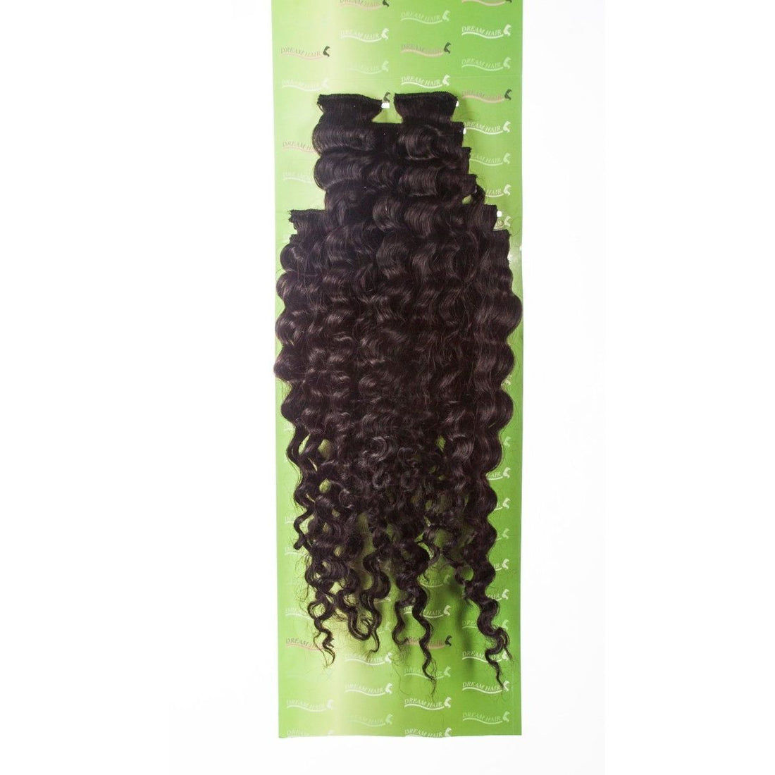 Dream Hair Clip-In Extensions Set Deep Wave Human Hair, Echthaar - gtwtoporld.com