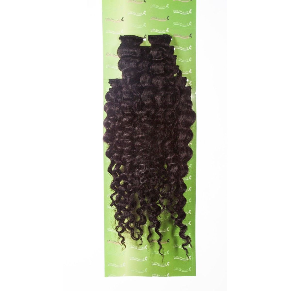 Dream Hair Clip-In Extensions Set Deep Wave Human Hair, Echthaar - gtwtoporld.com
