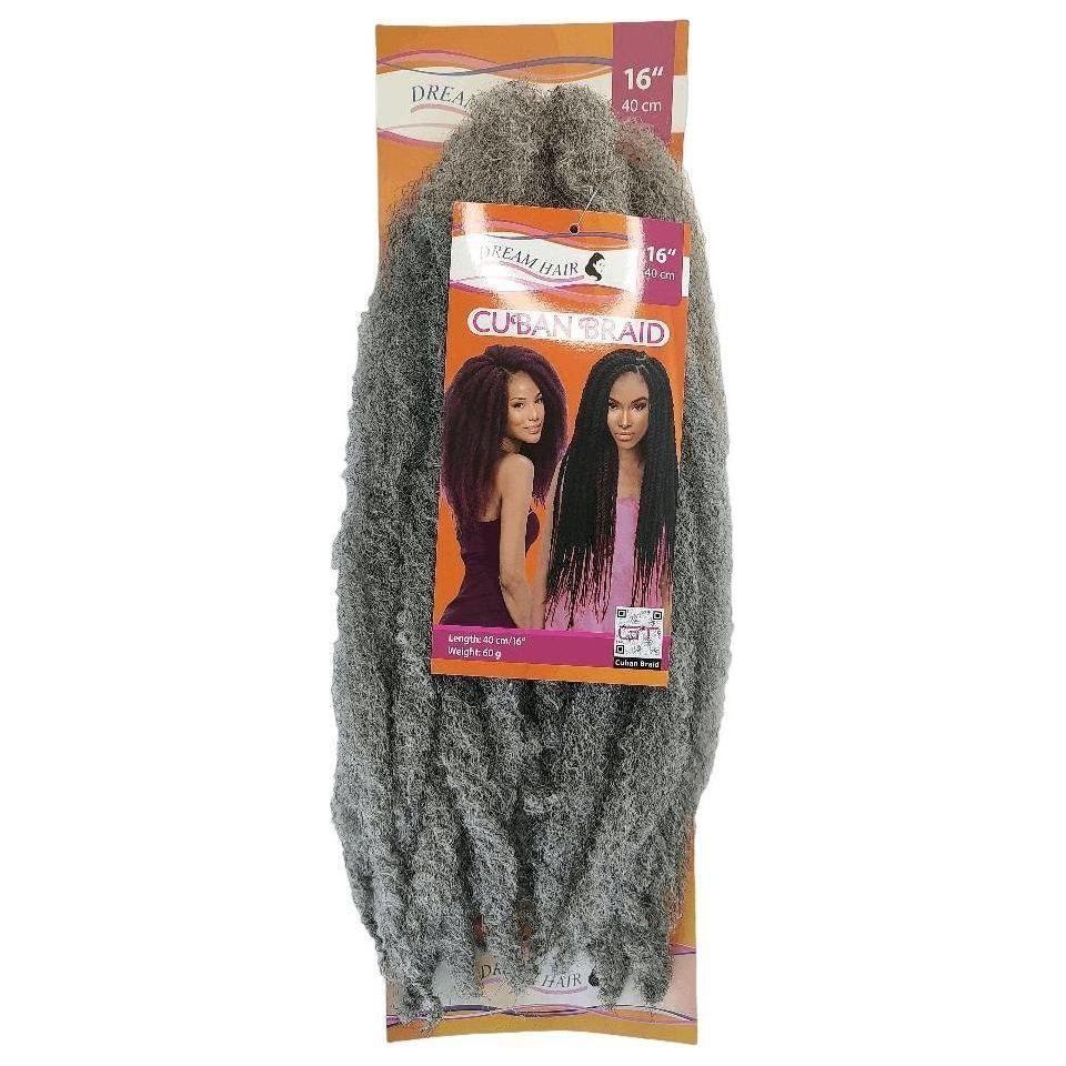 Dream Hair Cuban Braid Kunsthaar 16"/40Cm 60g - gtwtoporld.com