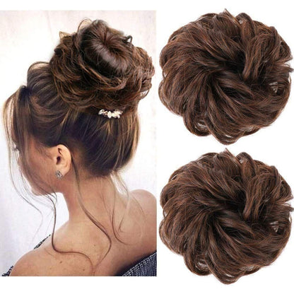 Dream Hair Curly Chignon Bun - Synthetic Hair - gtwtoporld.com
