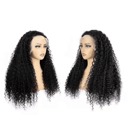 Dream Hair Deep curl 13*14 Wig Double Drawn 24 Human Hair :Natural Color - gtwtoporld.com