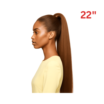 Dream Hair EL Ponytail Straight Human Hair 22" &amp; 24" - gtwtoporld.com