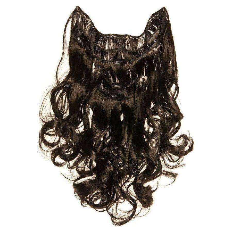 Dream Hair Futura Curl Clip - In Extensions Two Pieces 10 Clips - On 14"/35Cm Synthetic Hair - gtwtoporld.com