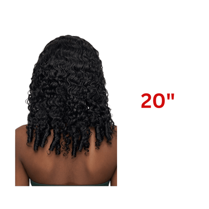 Dream Hair Half Wig Burmese Curl Natural color 16"/20" - gtwtoporld.com