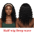 Dream Hair Half Wig Deep Wave Natural color 16"/20" - gtwtoporld.com