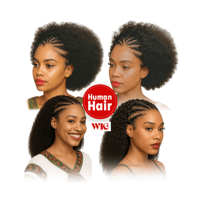 Dream Hair Human Hair 13x4 Braid Wig Natural Color - gtwtoporld.com