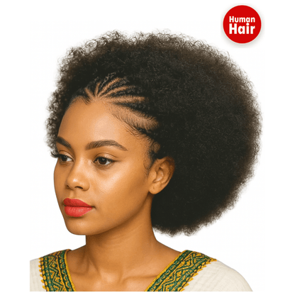 Dream Hair Human Hair 13x4 Braid Wig Natural Color - gtwtoporld.com