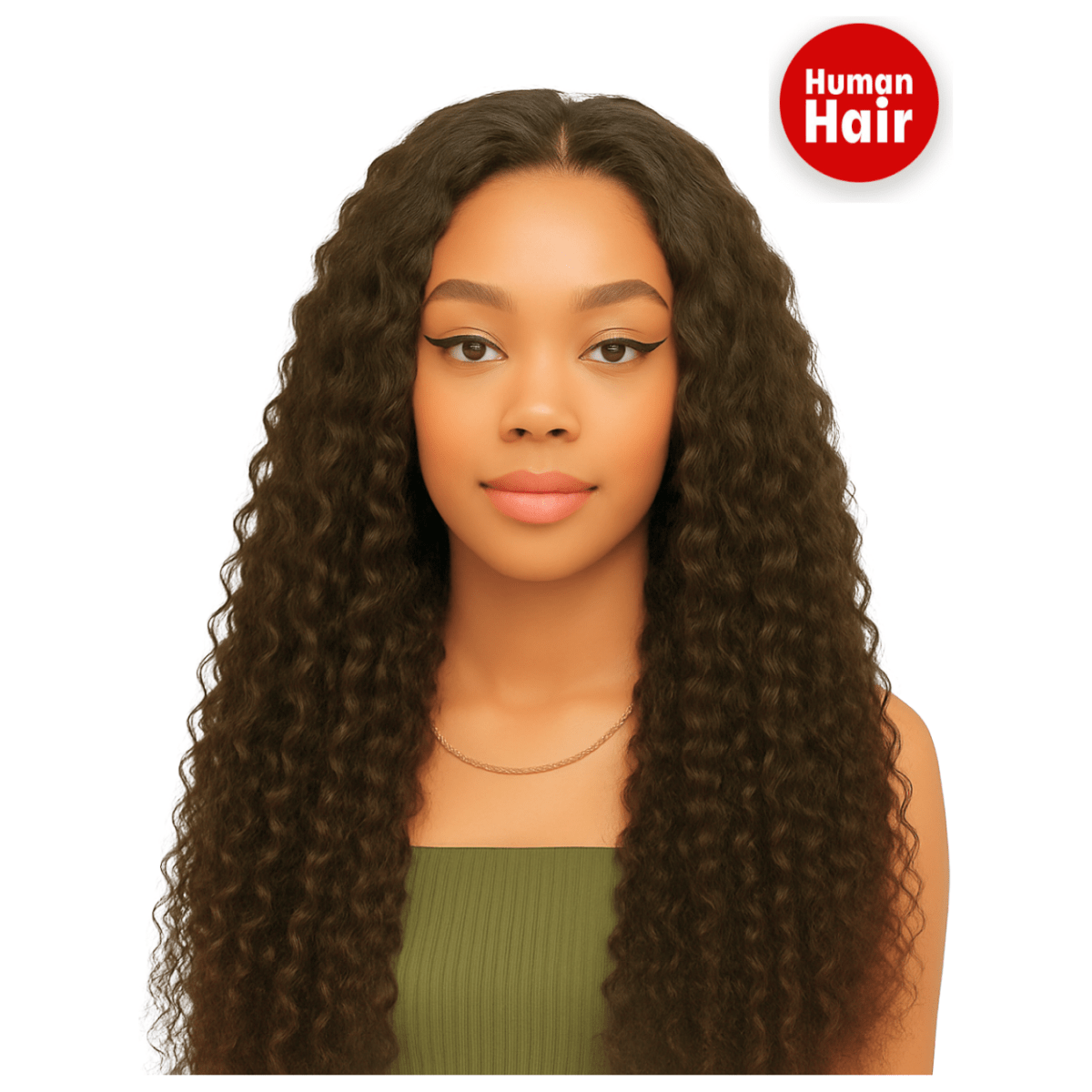 Dream Hair Human Hair 13x6 deep curly wig - gtwtoporld.com