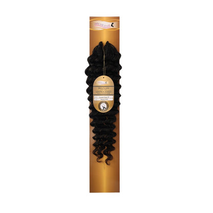 Dream hair Human hair Crochet Deep Wave 14" &amp; 18" (Natural Color) - gtwtoporld.com