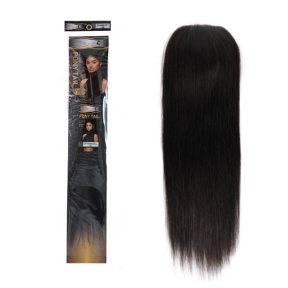 Dream Hair Human Hair Ponytail Straight 18" - gtwtoporld.com