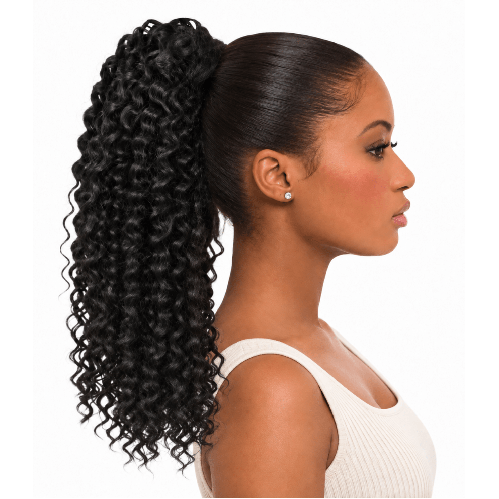 Dream Hair kinky Curly Machine Ponytail 14" - Synthetic Hair - gtwtoporld.com