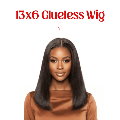 Dream Hair N1 13x6 Glueless Wig 14" (natural color) - gtwtoporld.com
