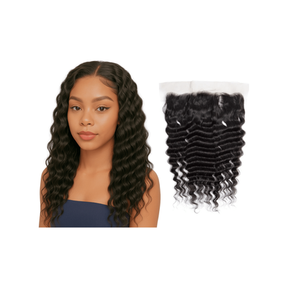 Dream Hair Natural Brazilian closure frontal Deep 10" &amp; 14" &amp; 20" - gtwtoporld.com