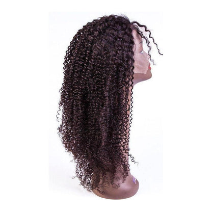 Dream Hair Natural Brazilian Hair Top Perücke Jerry Curl Col: Natural - gtwtoporld.com