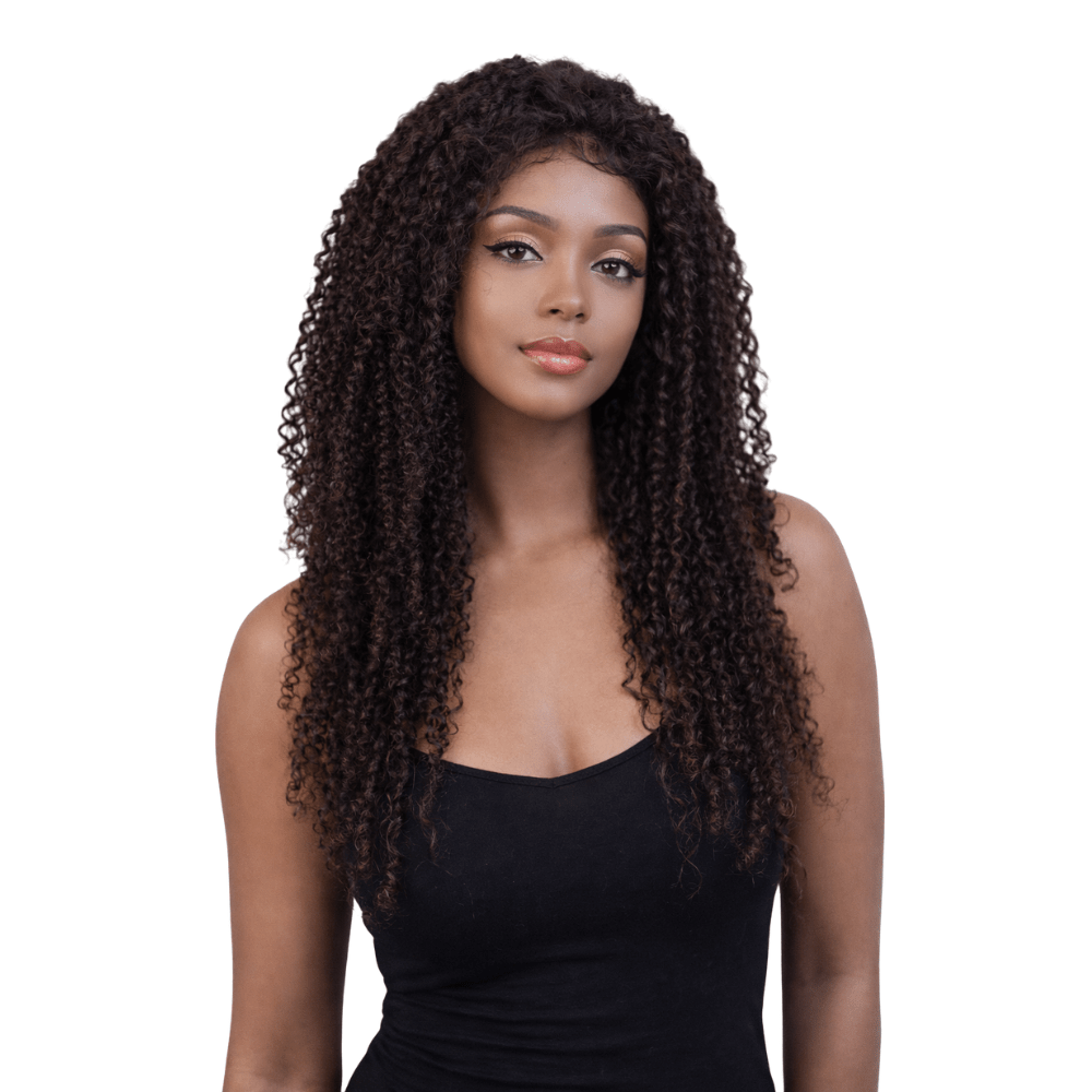Dream Hair Natural Brazilian Hair Top Perücke Jerry Curl Col: Natural - gtwtoporld.com