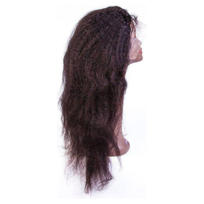 Dream Hair Natural Brazilian Hair Top Perücke Kinky Straight :Natural - gtwtoporld.com