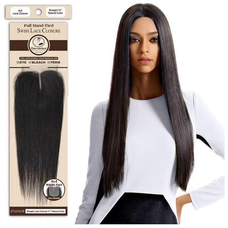 Dream Hair Natural Brazilian TOP Part lace CLOSURE Straight Natural Color - gtwtoporld.com