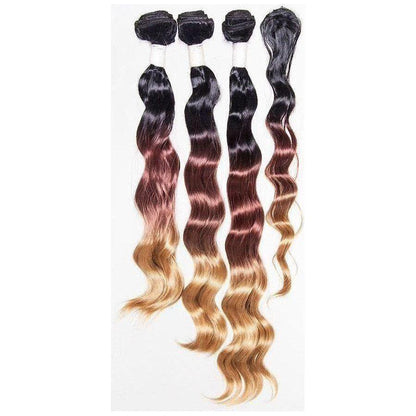 Dream Hair Ombre Kunsthaar Tressen 4Pcs - gtwtoporld.com