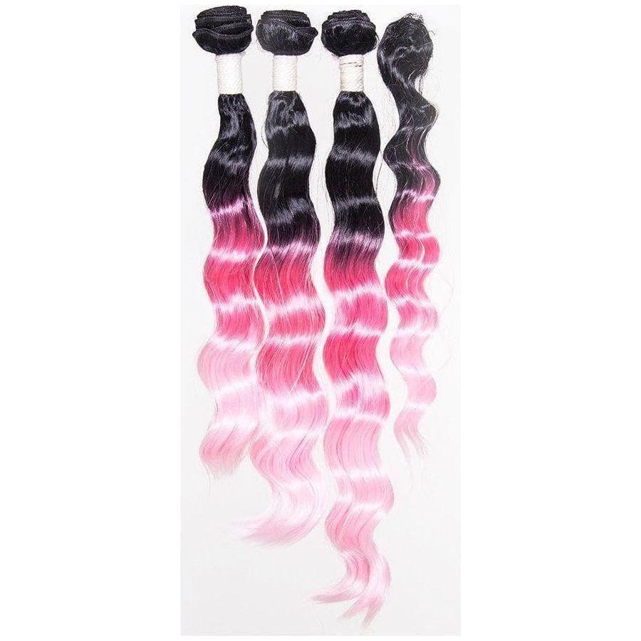 Dream Hair Ombre Kunsthaar Tressen 4Pcs - gtwtoporld.com