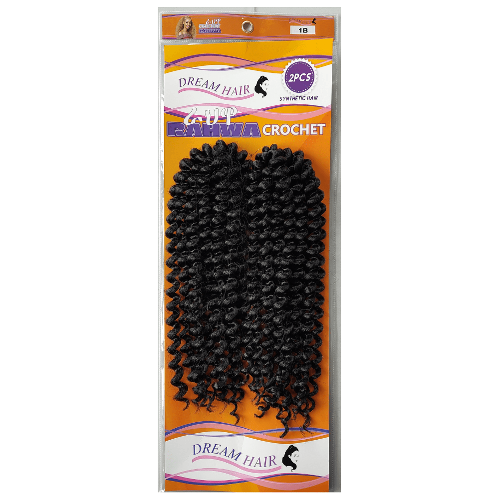 Dream Hair Rahwa Crochet 15" (2 pcs) - gtwtoporld.com