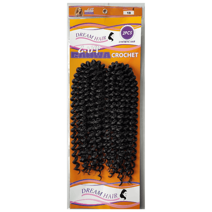 Dream Hair Rahwa Crochet 15" (2 pcs) - gtwtoporld.com