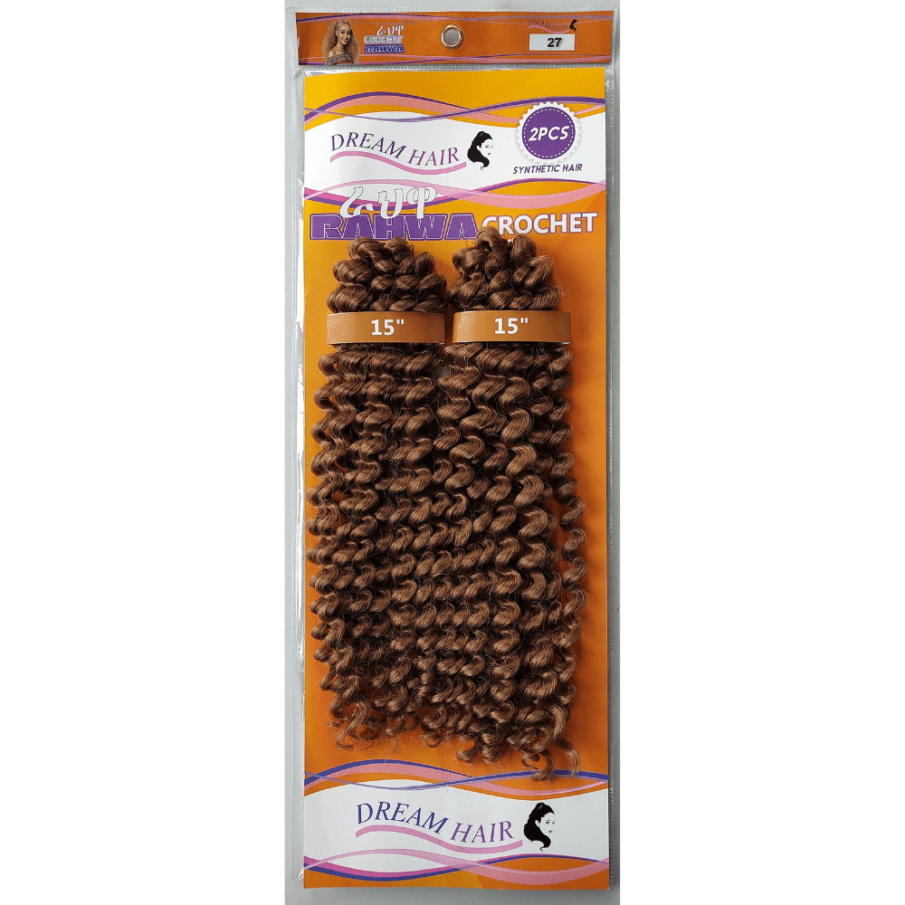 Dream Hair Rahwa Crochet 15" (2 pcs) - gtwtoporld.com