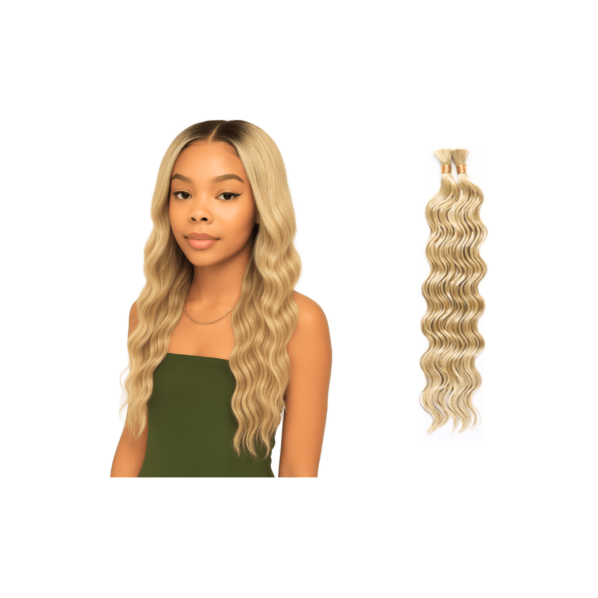 Dream Hair S - Curly Bulk 26"/66Cm Synthetic Hair - gtwtoporld.com