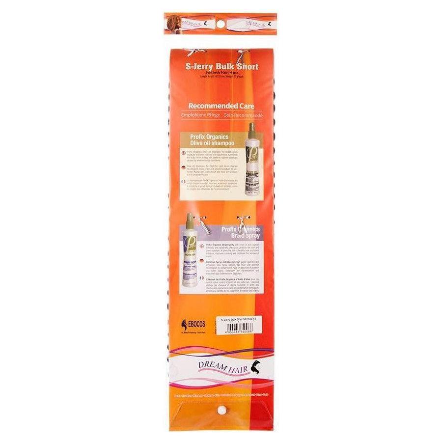 Dream Hair S - Jerry Bulk Short Synthetic Hair 4 Pcs Pack - gtwtoporld.com