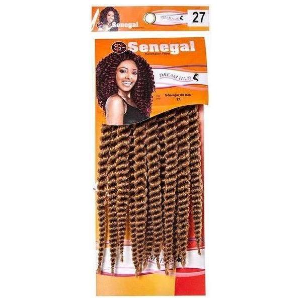 Dream Hair S - Senegal 100 Bulk Length 10"/25cm Synthetic Hair - gtwtoporld.com