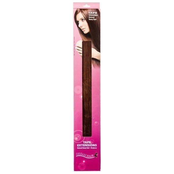 Dream Hair Tape Extensions Natural Remy Hair 20"/50cm - gtwtoporld.com