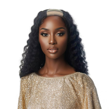Dream Hair U - part wig Straight &amp; Wavy 22inch (natural color) - gtwtoporld.com