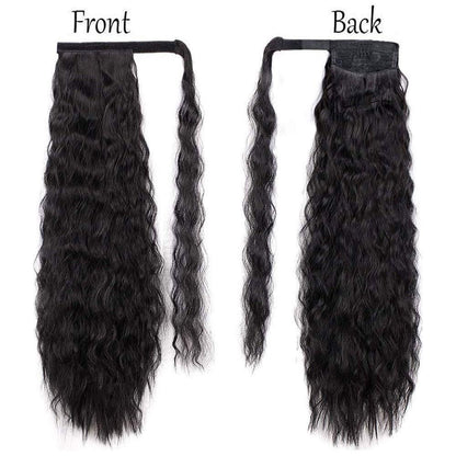 Dream Hair Water Wave Curly Synthetic Ponytail 22" - gtwtoporld.com